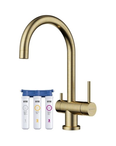 Смеситель для кухни с фильтром Omoikiri Yamada-AB античная латунь 4994264 + H851P00