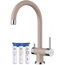 Смеситель для кухни с фильтром Omoikiri Yamada-SA бежевый 4994286 + H851P00