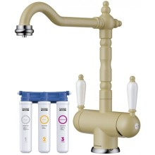 Смеситель для кухни с фильтром Omoikiri Amagasaki-MA марципан 4994233 + H851P00