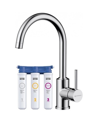 Смеситель для кухни с фильтром Omoikiri Shinagawa 2 Plus-C 4994338 + H851P00