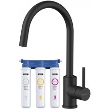 Смеситель для кухни с фильтром Omoikiri Shinagawa 2 Plus-GB графит 4994340 + H851P00