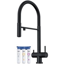 Смеситель для кухни с фильтром Omoikiri Kanto-GB графит 4994356 + H851P00