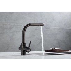 Смеситель для кухни с фильтром Paulmark Essen Es213011-GM + H851P00