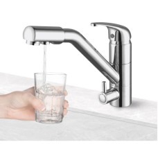 Смеситель для кухни с фильтром Paulmark Hessen He213017-CR + H851P00