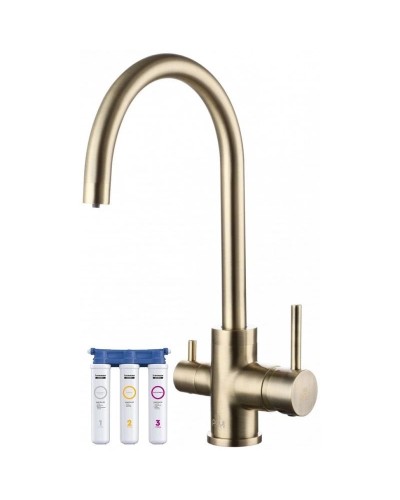 Смеситель для кухни с фильтром Paulmark Essen Es213211-BR + H851P00