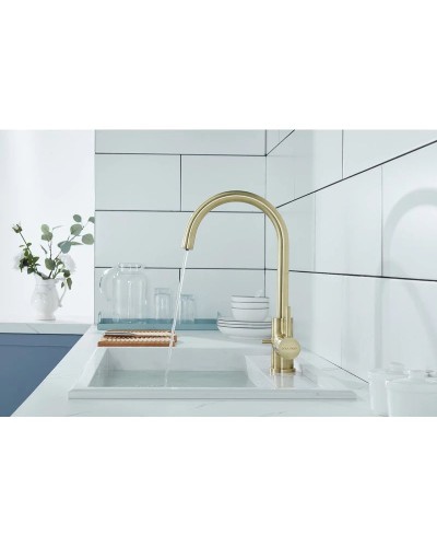 Смеситель для кухни с фильтром Paulmark Essen Es213211-BR + H851P00