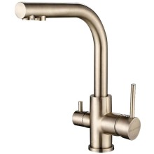 Смеситель для кухни с фильтром Paulmark Essen Es213011-BR + H851P00