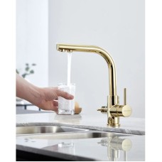 Смеситель для кухни с фильтром Paulmark Essen Es213011-G + H851P00