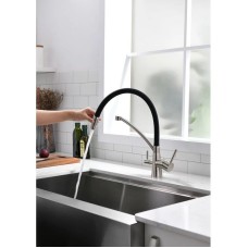 Смеситель для кухни с фильтром Paulmark Sigen Si213111-NI + H851P00