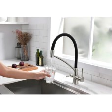 Смеситель для кухни с фильтром Paulmark Sigen Si213111-NI + H851P00