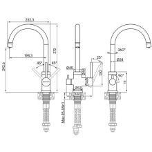 Смеситель для кухни с фильтром Paulmark Essen Es213211-307 + H851P00