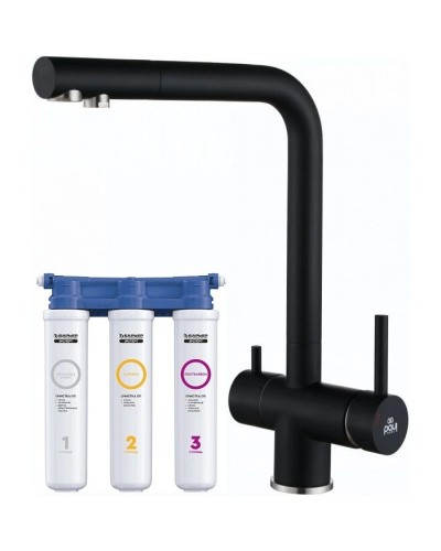 Смеситель для кухни с фильтром Paulmark Skalen Sk213020-401 + H851P00