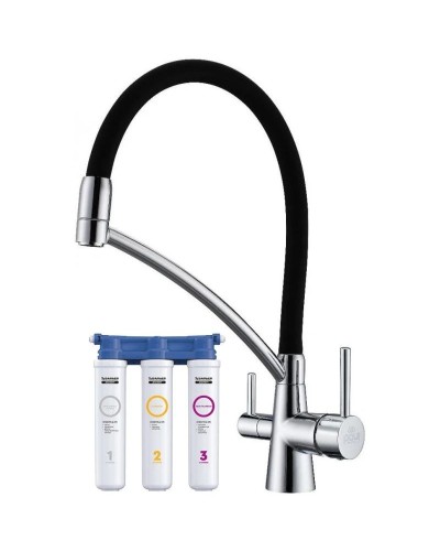 Смеситель для кухни с фильтром Paulmark Sigen Si213111-CR + H851P00