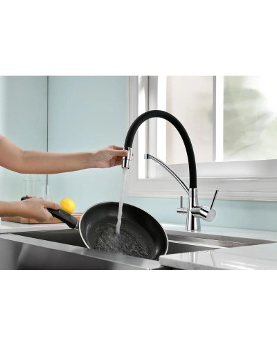 Смеситель для кухни с фильтром Paulmark Sigen Si213111-CR + H851P00