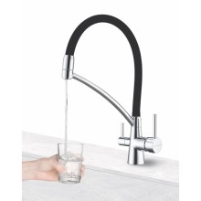 Смеситель для кухни с фильтром Paulmark Sigen Si213111-CR + H851P00