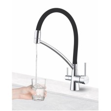 Смеситель для кухни с фильтром Paulmark Sigen Si213111-CR + H851P00