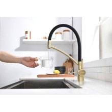 Смеситель для кухни с фильтром Paulmark Sigen Si213111-BR + H851P00