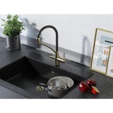 Смеситель для кухни с фильтром Paulmark Sigen Si213111-BR + H851P00