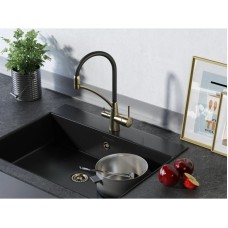 Смеситель для кухни с фильтром Paulmark Sigen Si213111-BR + H851P00