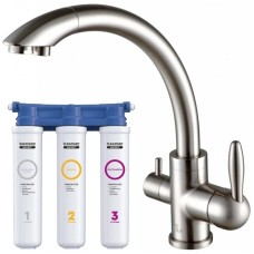 Смеситель для кухни с фильтром Paulmark Essen 213001-NI + H851P00