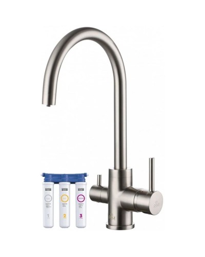 Смеситель для кухни с фильтром Paulmark Essen Es213211-NI + H851P00