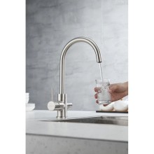 Смеситель для кухни с фильтром Paulmark Essen Es213211-NI + H851P00