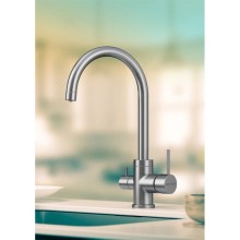 Смеситель для кухни с фильтром Paulmark Essen Es213211-NI + H851P00