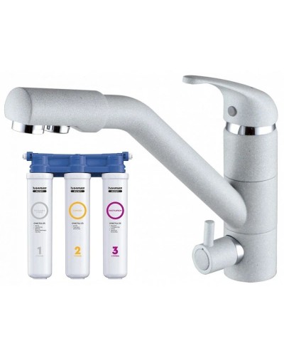 Смеситель для кухни с фильтром Paulmark Hessen He213017-310 + H851P00