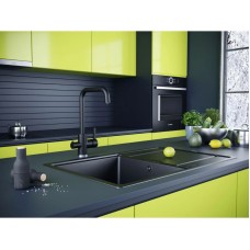 Смеситель для кухни с фильтром Paulmark Logas LO213021-401TB + H851P00