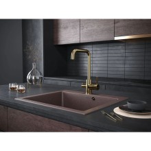 Смеситель для кухни с фильтром Paulmark Logas LO213021-G + H851P00