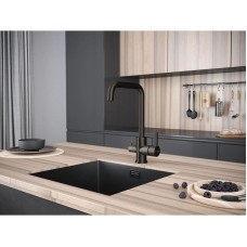 Смеситель для кухни с фильтром Paulmark Logas LO213021-GM + H851P00