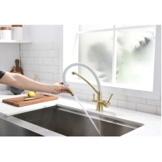 Смеситель для кухни с фильтром Paulmark Sigen SI213111-BRW + H851P00