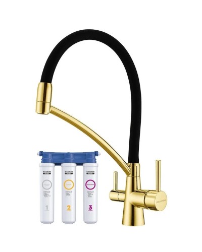 Смеситель для кухни с фильтром Paulmark Sigen SI213111-G + H851P00