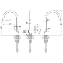 Смеситель для кухни с фильтром Paulmark Heller HE213218-401 + H851P00