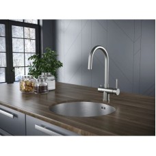 Смеситель для кухни с фильтром Paulmark Heller HE213218-SS + H851P00