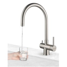 Смеситель для кухни с фильтром Paulmark Heller HE213218-SS + H851P00