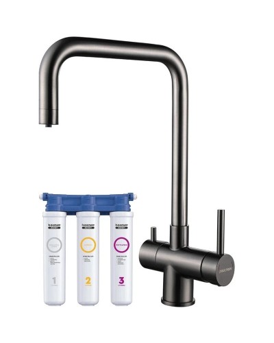 Смеситель для кухни с фильтром Paulmark Wetter WE213030-GM + H851P00