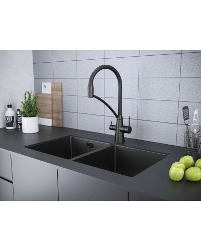 Смеситель для кухни с фильтром Paulmark Sigen SI213111-GM + H851P00