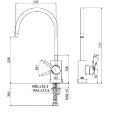 Смеситель для кухни Paffoni Berry BR180CR