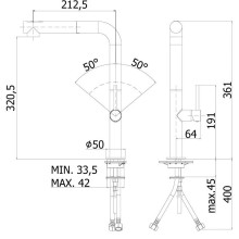 Смеситель для кухни Paffoni Chef CH985CR