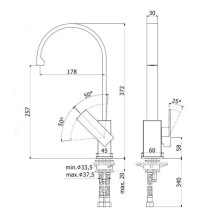 Смеситель для кухни Paffoni Elle EL880CR