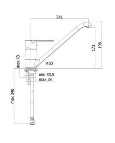 Смеситель для кухни Paffoni Green GR182CR