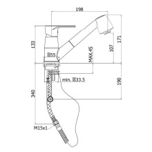 Смеситель для кухни Paffoni Green GR183CR
