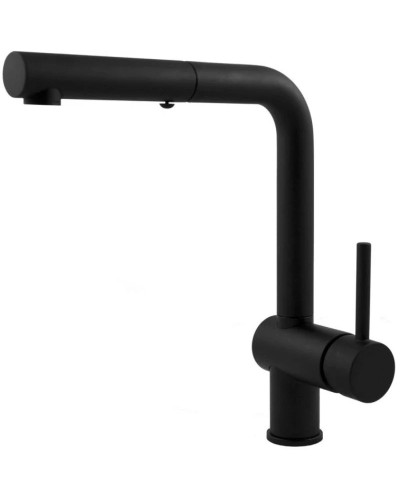 Смеситель для кухни Paffoni Light LIG285NO-MET