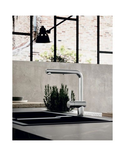 Смеситель для кухни Paffoni Light LIG285ST-MET