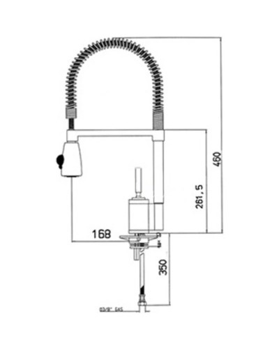 Смеситель для кухни Teka Joy B 83356