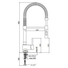 Смеситель для кухни Paffoni Stick SK179CR