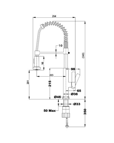 Смеситель для кухни Teka FOT 939 116010002