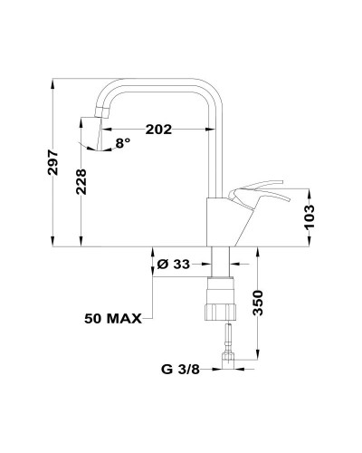 Смеситель для кухни Teka MTP 994 116030002