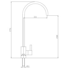 Кран для фильтра Haiba HB4184